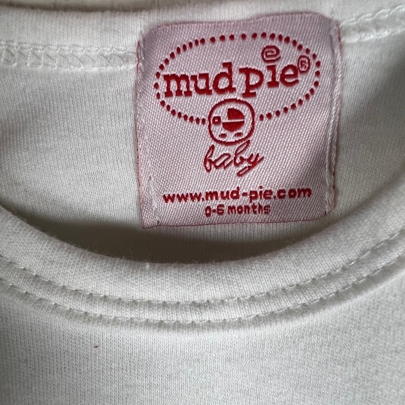 Mudpie size 0-6 month two piece Christmas set - Picture 5 of 5